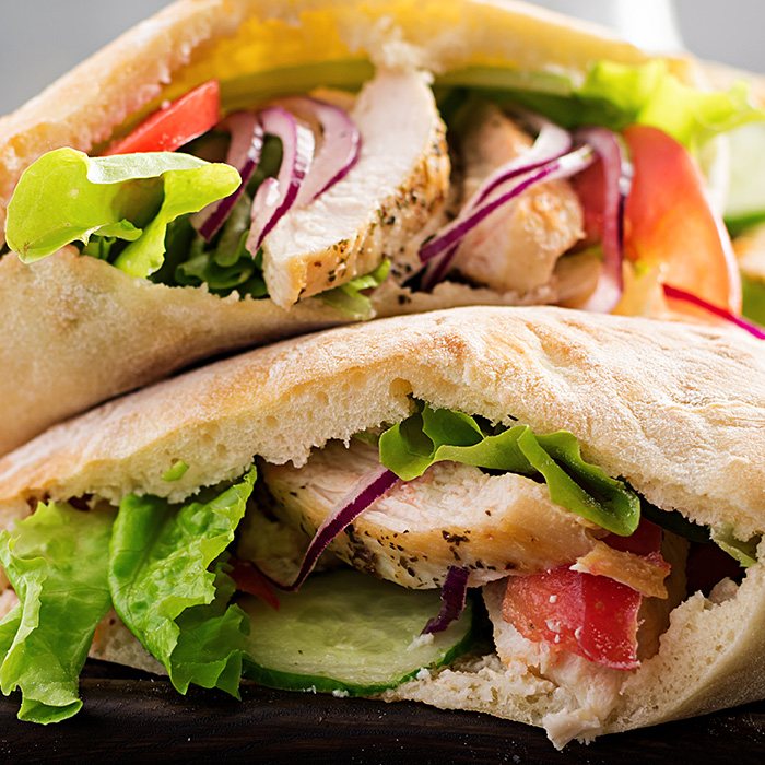 Boucherie Piron. Plateau pita mixte.